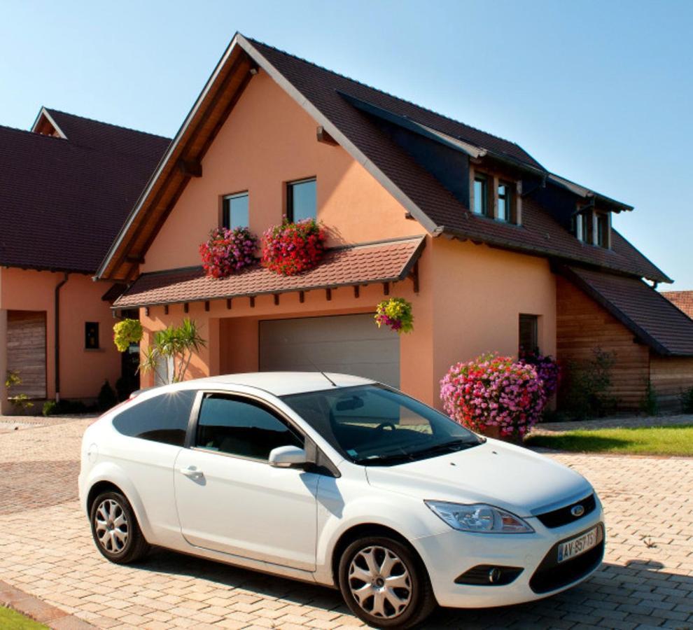 Maison Accueillante A Ebersheim Avec Vue Sur Les Montagnes Екстериор снимка